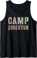 CAMP DIRECTOR Leopard Print Camping Host Girl Chaos Tank Top Tank Top Comfort Fit Hot Right Now