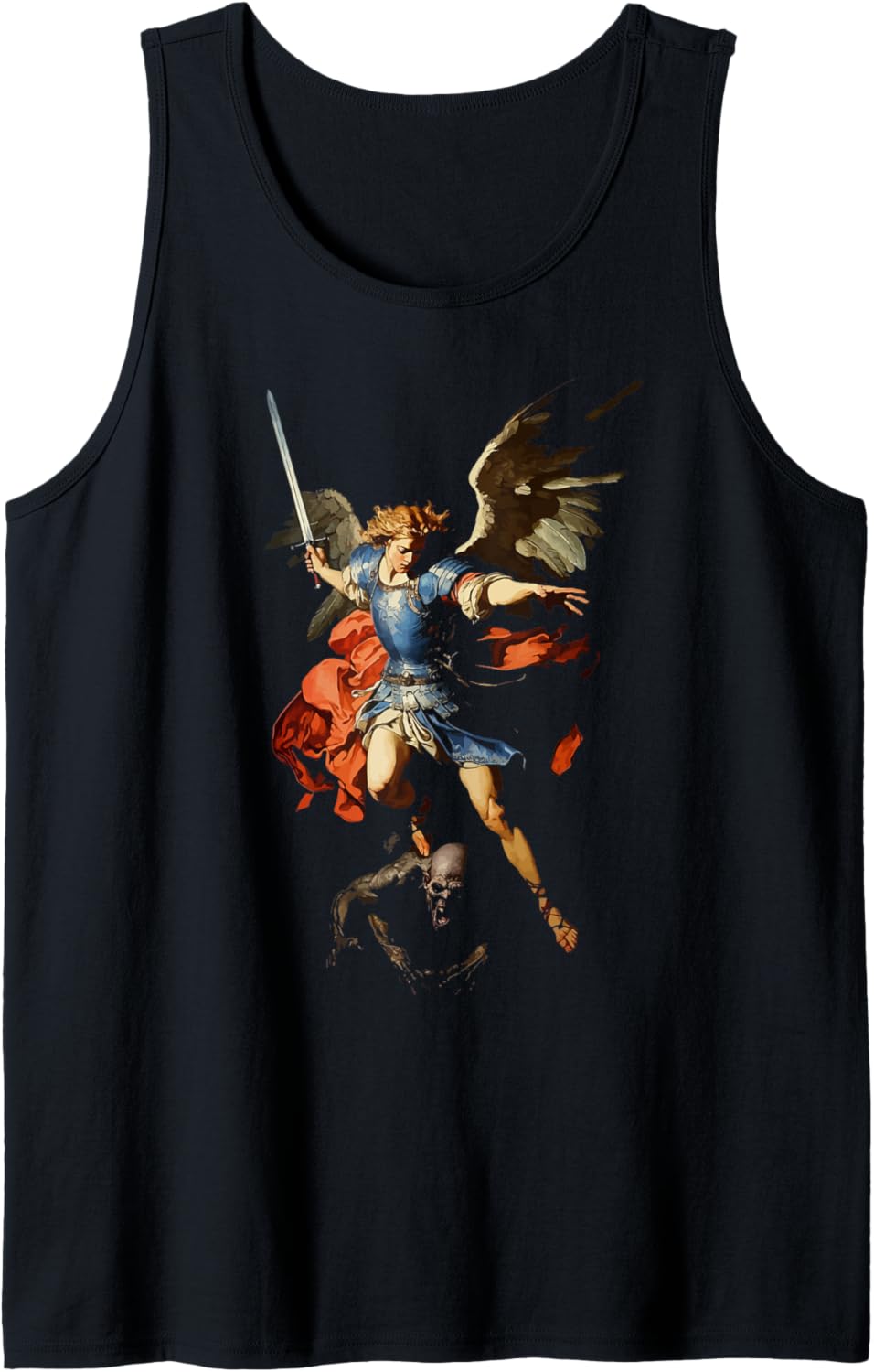 St Michael The Archangel Defend Us In Battle Tank Top Tank Top | Everyday Casual Wear
