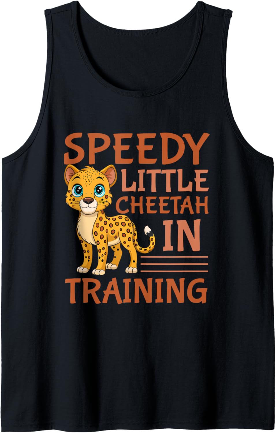 Cheetah Kids Speedy Little Cheetah In Training Tank Top Tank Top Streetwear Style Fan Favorite