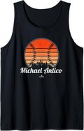Vintage Baseball Sunset Michael Antico Prospect Baseball Fan Tank Top Tank Top | Perfect Gift Idea