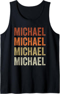 Personalized Name MICHAEL I Love MICHAEL Name Tank Top Tank Top | Perfect Gift Idea