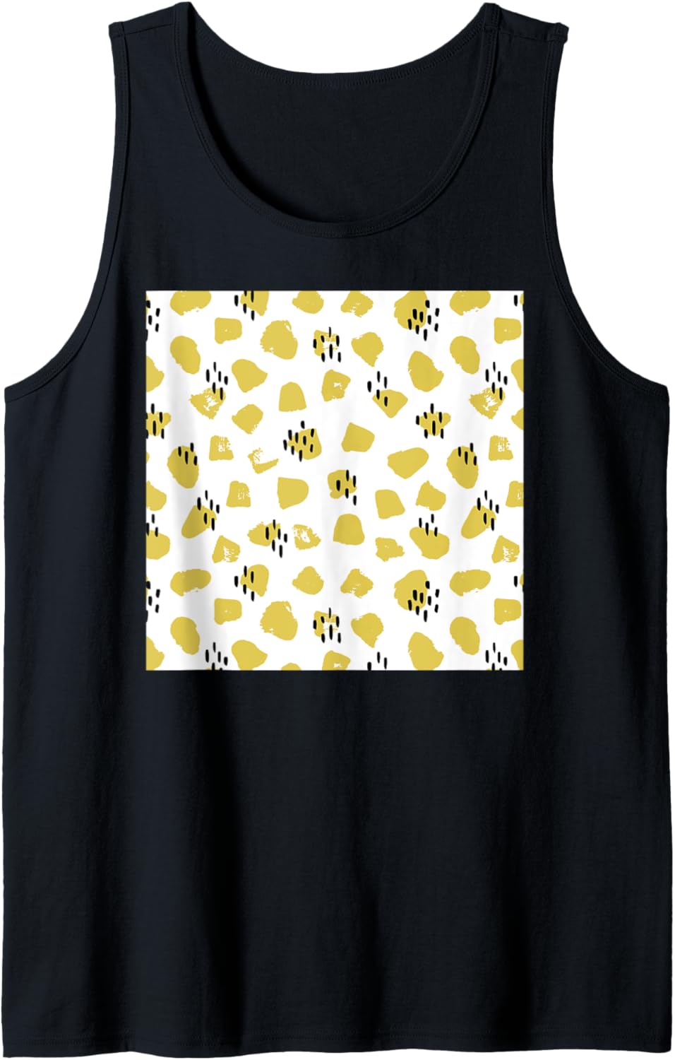 Threadless Midnightcoffee Abstract Cheetah Print Graphic Tank Top Tank Top High Search Demand Fan Favorite
