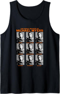 Halloween Many Moods of Michael Myers Tank Top Tank Top | Everyday Casual Wear