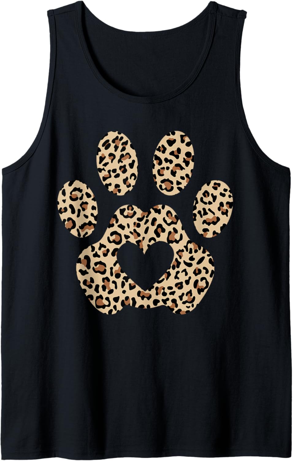 Paw Leopard Print Cool Dog Love Animal Cheetah Leopard Print Tank Top Tank Top Trending US Gift Ready