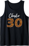 Birthday Party with Leopard Print 30th Chapter 30 Year Old Tank Top Tank Top Premium Print Gift Ready