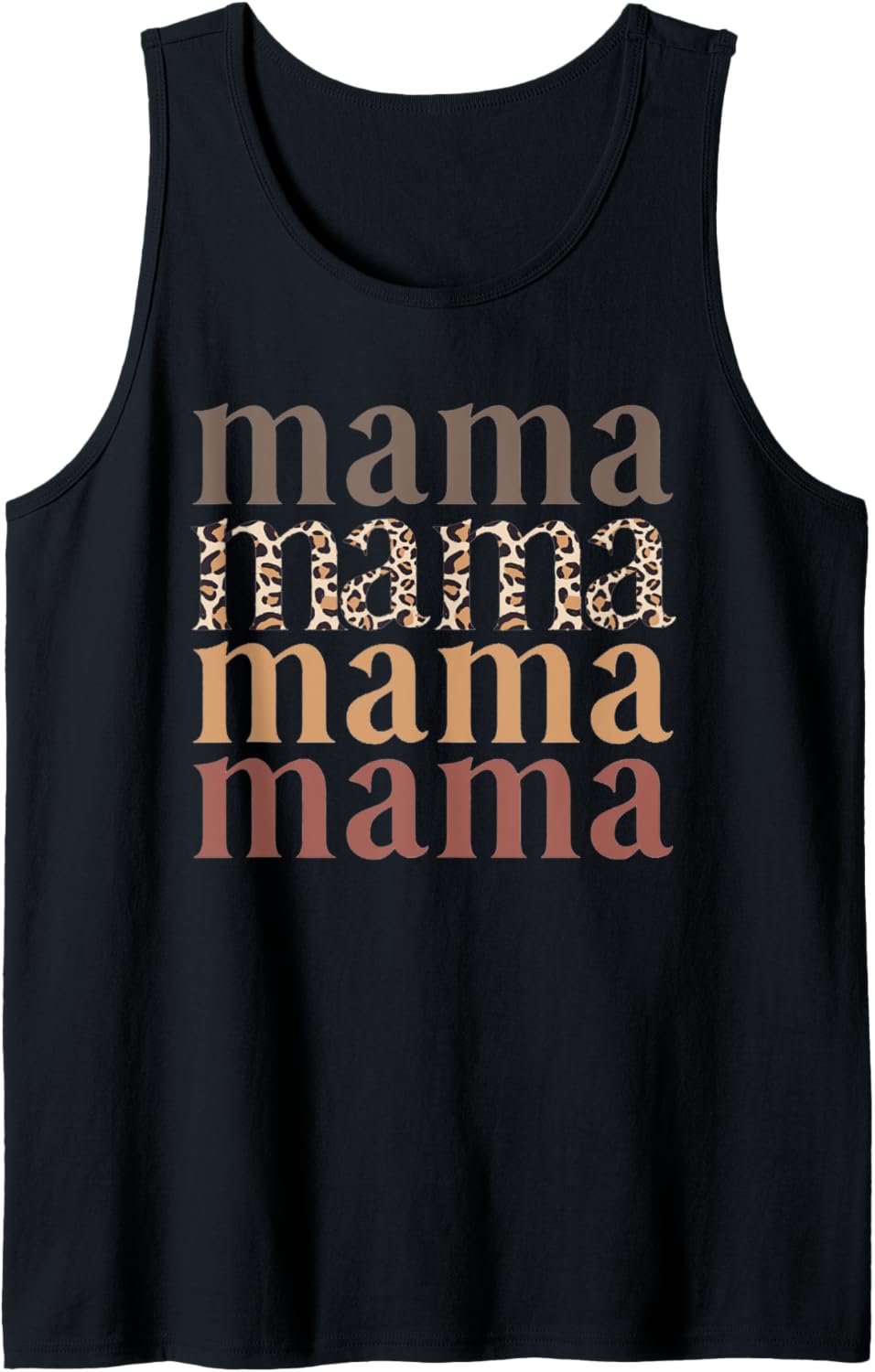 Mama for Women Cheetah Print Leopard Mom Tank Top Tank Top Comfort Fit US Top Pick