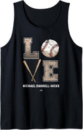 Baseball Love Michael Darrell-Hicks Prospect Baseball Fan Tank Top Tank Top | US Best Seller