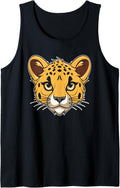 Cheetah Cute Big African Cat Cheetah Tank Top Tank Top Viral TikTok Find US Top Pick