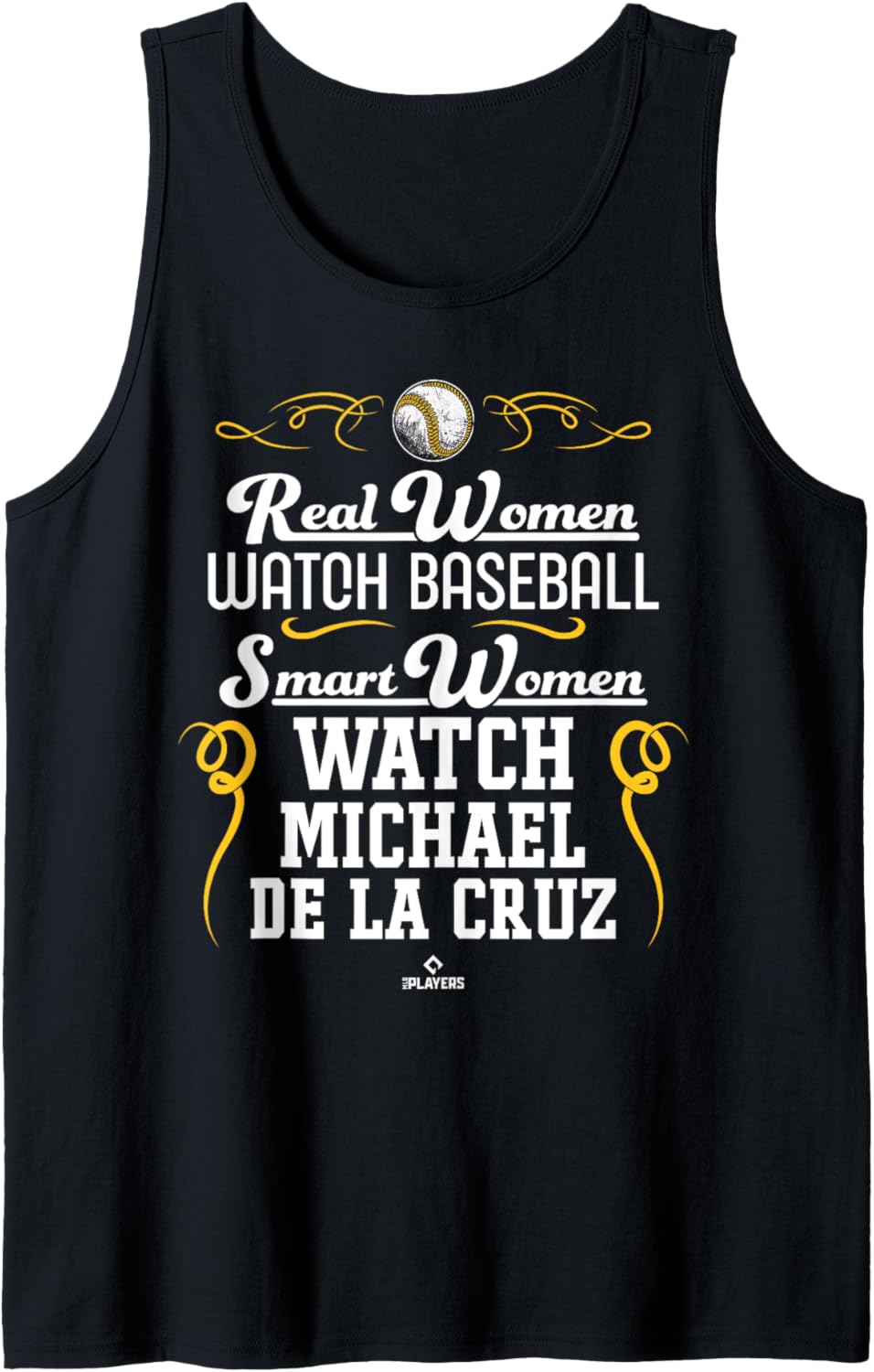 Smart Women Watch Michael De La Cruz Prospect Baseball Fan Tank Top Tank Top | Everyday Casual Wear