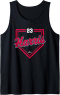 Home Plate Gameday Michael Harris Atlanta MLBPA Tank Top Tank Top | Premium Quality