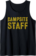 CAMPSITE STAFF Leopard Print Host Summer Counselor Teacher Tank Top Tank Top Trending US US Top Pick