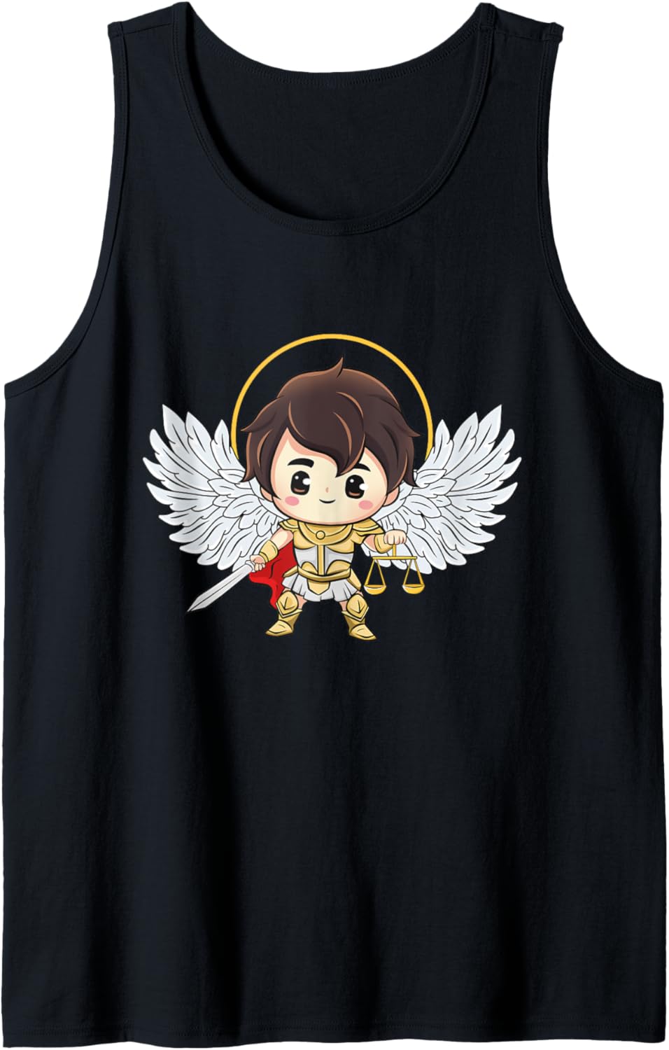 Cute Saint Michael the archangel Tank Top Tank Top | Everyday Casual Wear