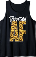 Happy Divorce Party Leopard Cheetah Divorced Af Tank Top Tank Top Streetwear Style Gift Ready