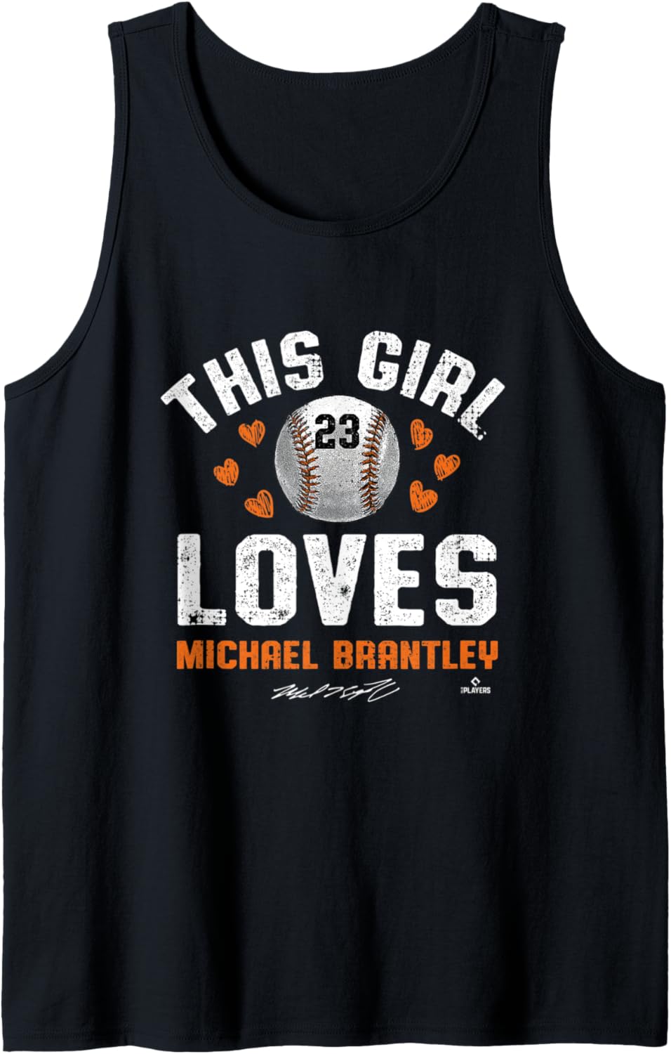 This Girl Loves Michael Brantley Houston MLBPA Tank Top Tank Top | US Best Seller