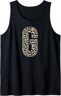 Leopard Print Cheetah Print Animal Print Letter G Cat Tank Top Tank Top Viral TikTok Find Hot Right Now