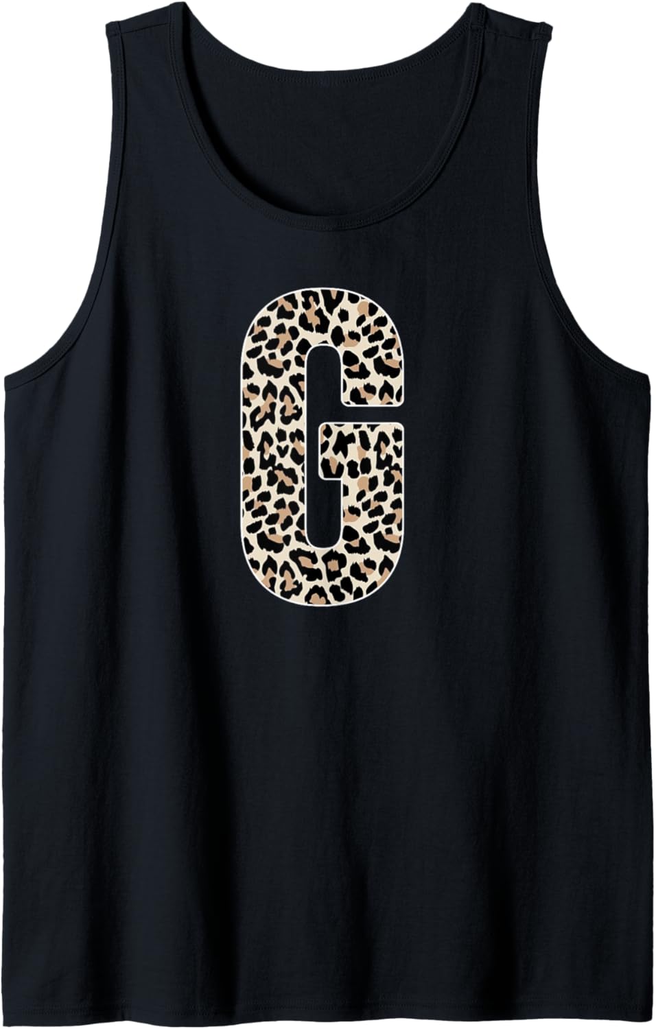 Leopard Print Cheetah Print Animal Print Letter G Cat Tank Top Tank Top Viral TikTok Find Hot Right Now