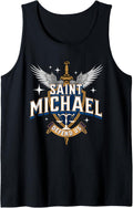 Sword of St Saint Michael Archangel Catholic Angel Warrior Tank Top Tank Top | Premium Quality
