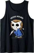 Michael Meowers Halloween Cat Tank Top Tank Top | Everyday Casual Wear