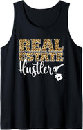 Realtor Leopard Cheetah Real Estate Hustler Tank Top Tank Top Streetwear Style Hot Right Now