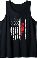 USA Flag Michael Gift Tank Top Tank Top | US Best Seller