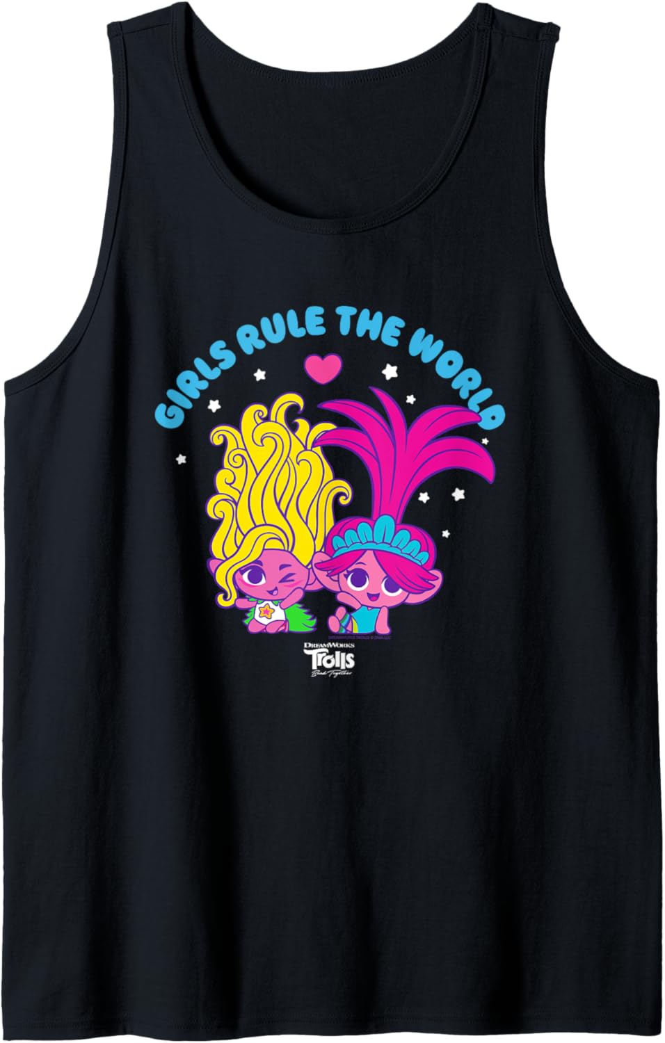 DreamWorks Trolls Band Together Girls Rule the World Tank Top Apparel | Google Shopping Optimized | High CTR Boost