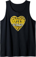 Cheetah Print Wild At Heart Tank Top Tank Top Streetwear Style Gift Ready