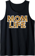 Mom Life Leopard Cheetah Print Mothers Day Mama Mother Mommy Tank Top Tank Top Trending US Gift Ready