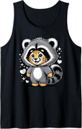 Kawaii Cheetah Raccoon Costume Cheetahs Tank Top Tank Top Trending US US Top Pick