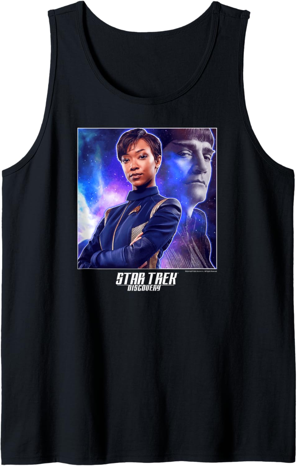 Star Trek Discovery Michael Sarek In Space Tank Top Tank Top | Viral Streetwear Style