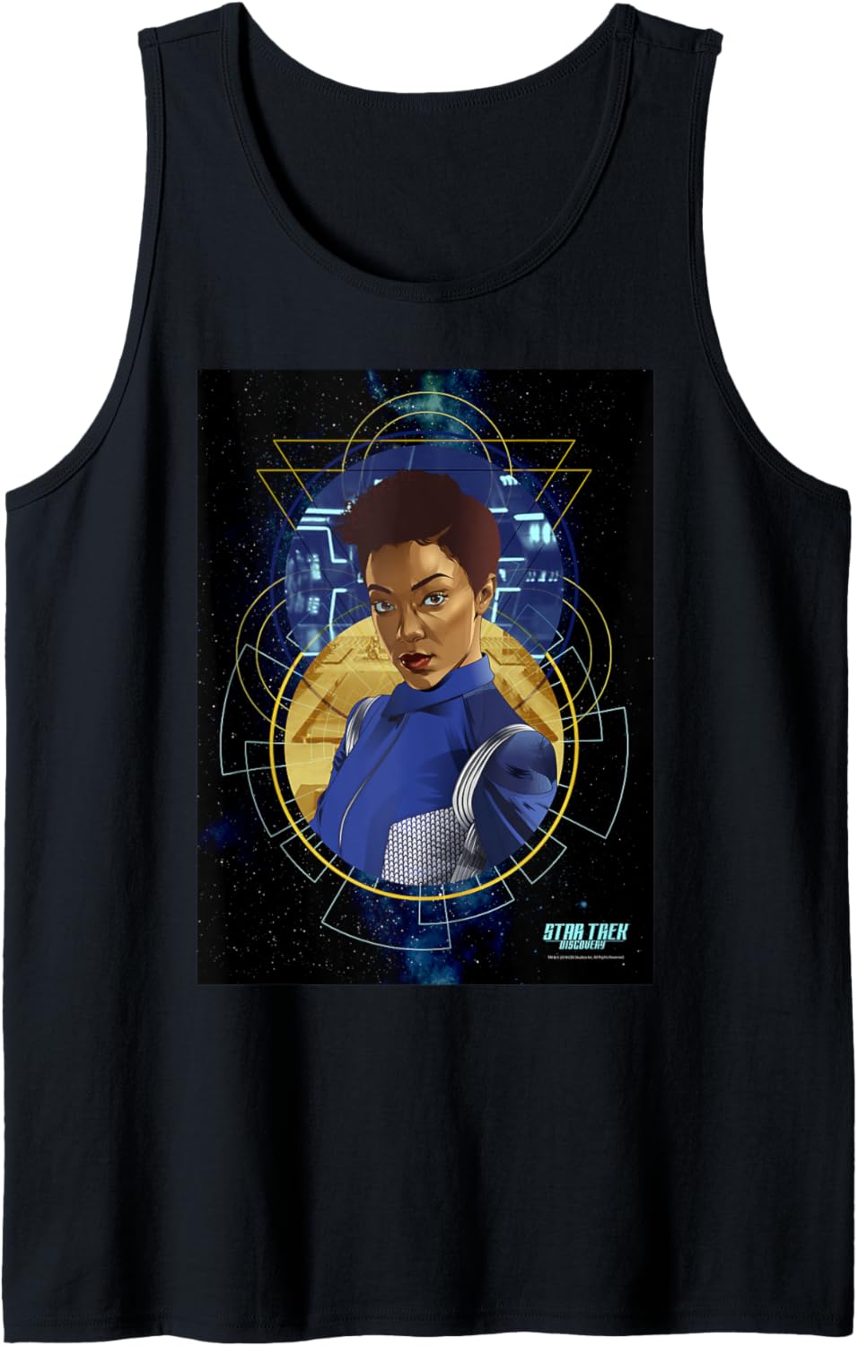 Star Trek Discovery Michael Geometric Space Tank Top Tank Top | Everyday Casual Wear