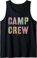 CAMP CREW Leopard Print Summer Staff Counselor Teacher 2022 Tank Top Tank Top Streetwear Style Gift Ready