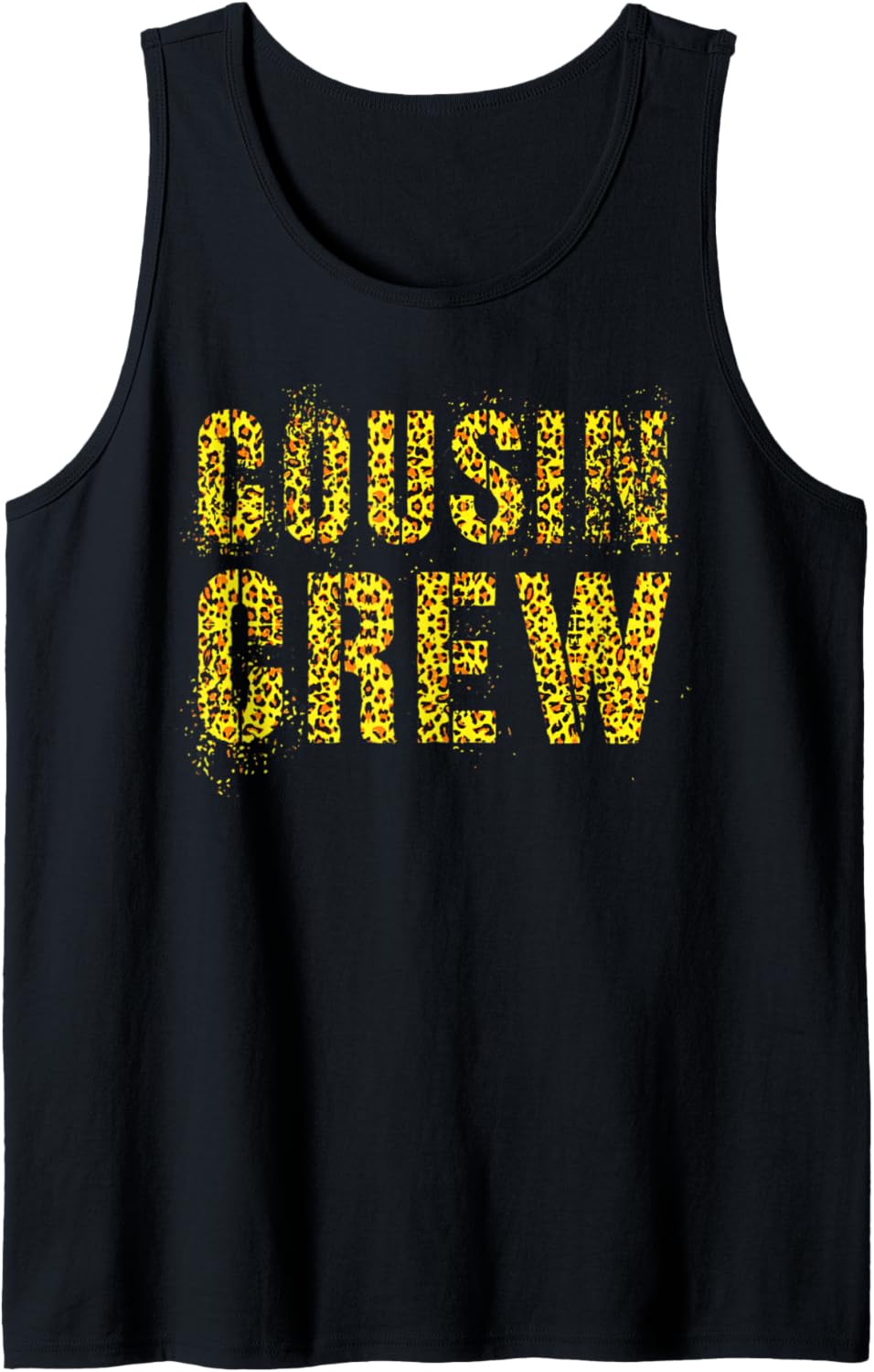 COUSIN CREW Leopard Print Funny Grammy Pawpaw Reeducation Tank Top Tank Top Comfort Fit Best Seller Look