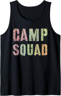 CAMP SQUAD Leopard Print Host Summer Counselor Teacher 2022 Tank Top Tank Top Comfort Fit Everyday Wear