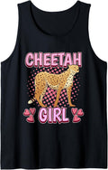 Womens Cheetah Girl Cheetah Tank Top Tank Top Comfort Fit Best Seller Look