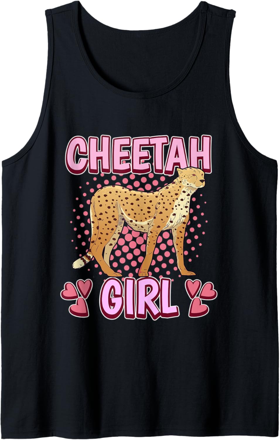 Womens Cheetah Girl Cheetah Tank Top Tank Top Comfort Fit Best Seller Look