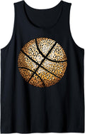 Funny Leopard Print Basketball Gift Cool Best Team Lovers Tank Top Tank Top Streetwear Style US Top Pick
