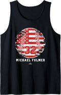 Vintage Baseball Flag Michael Fulmer Chicago MLBPA Tank Top Tank Top | US Best Seller