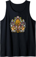 Bold Maximalist Y2K Aesthetic Jungle Print Kitsch Cheetah Tank Top Tank Top Comfort Fit Best Seller Look