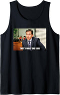 The Office Michael Meme That's What She Said Tank Top Tank Top | Premium Quality