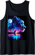 Spirit Animal Cheetah Men Women Kids Christmas Tank Top Tank Top Trending US Everyday Wear