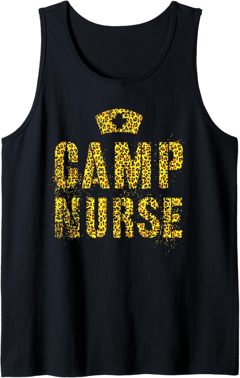 CAMP NURSE Leopard Print Nursing Student Camping Medical Tank Top Tank Top Premium Print Fan Favorite