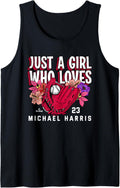 Just A Girl Who Loves Michael Harris Atlanta MLBPA Tank Top Tank Top | Trending 2025