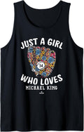 Just A Girl Who Loves Michael King New York MLBPA Tank Top Tank Top | Trending 2025