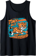 Cheetah Lover Tiny But Turbo Charged Cheetah Kids Tank Top Tank Top Viral TikTok Find US Top Pick