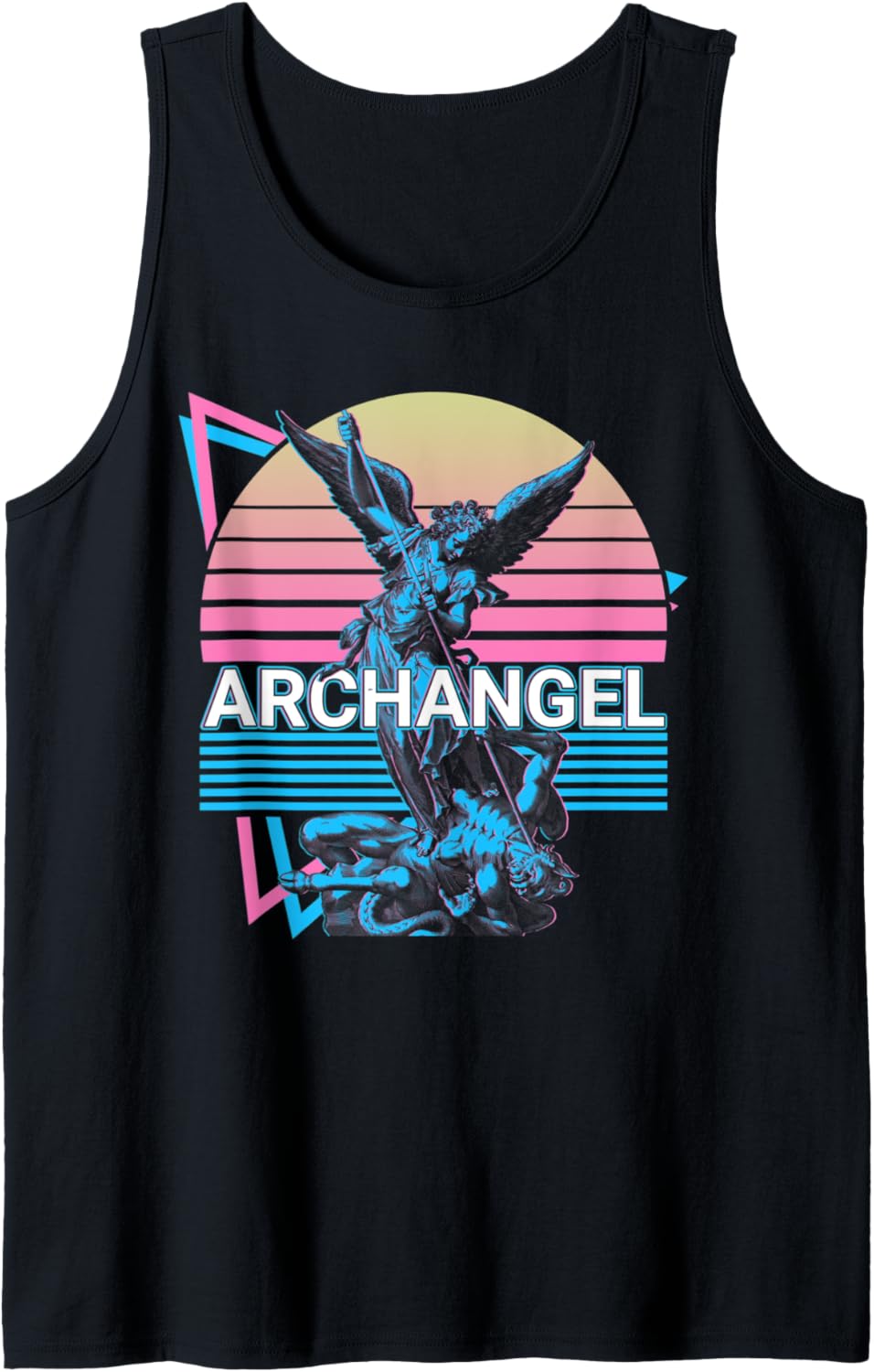 Archangel Michael Saint Michael Retro Tank Top Tank Top | Perfect Gift Idea