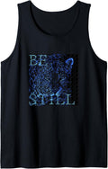 Be Still Cheetah dove Bible quote Tank Top Tank Top Trending US Everyday Wear