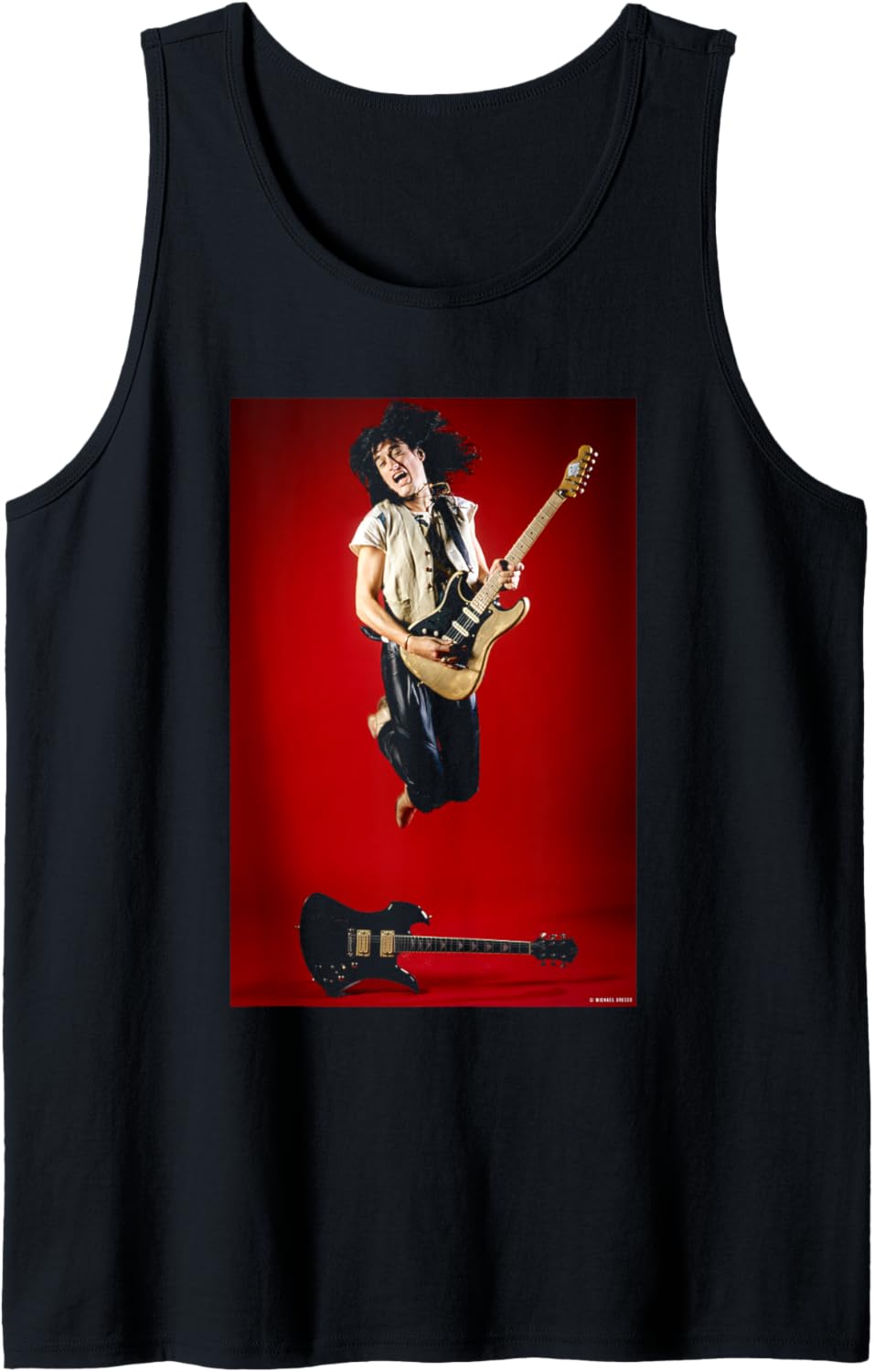 Joe Perry Aerosmith Guitarist by Michael Grecco Tank Top Tank Top | Perfect Gift Idea