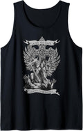 Saint Michael Defend Us in Battle Tank Top Tank Top | Everyday Casual Wear