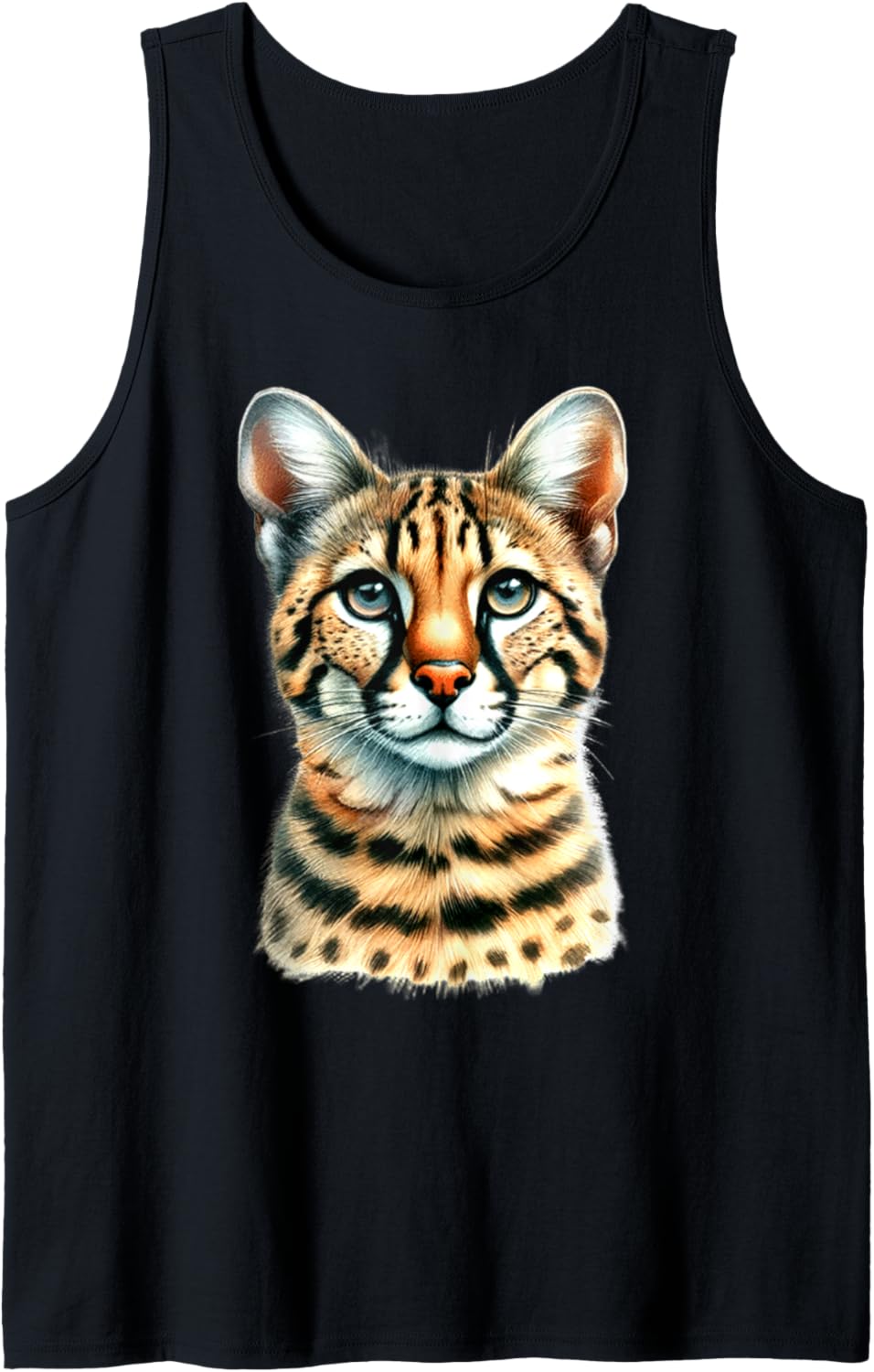Cheetah Portrait Tank Top Tank Top Trending US Best Seller Look