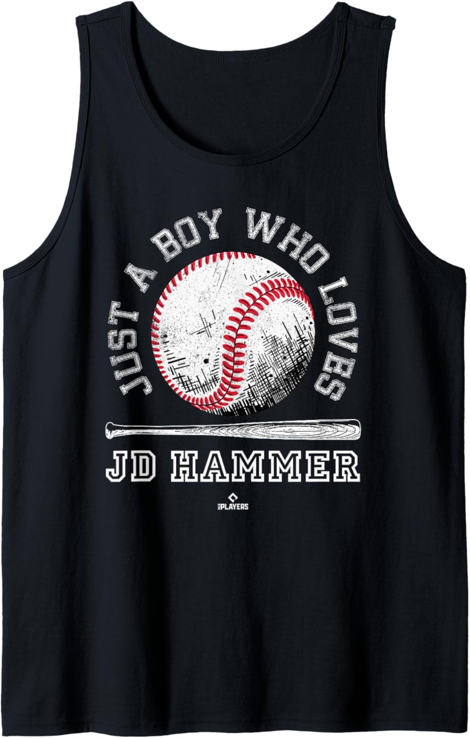 Boy Who Loves JD Hammer Prospect Baseball Fan Gear Tank Top Tank Top | Trending 2025